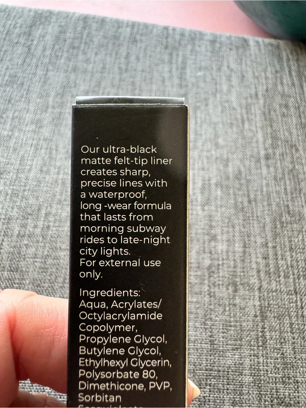 LOWER EAST SIDE Felt Tip Liquid Eyeliner - Black